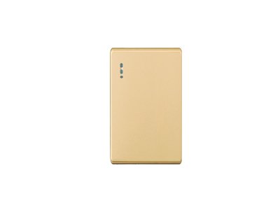 Hạt Công Tắc 2 Chiều Size S Ultra Poligon - Gold