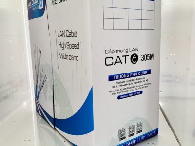 Thùng cáp mạng lan Cat6 Heesung Hàn Quốc